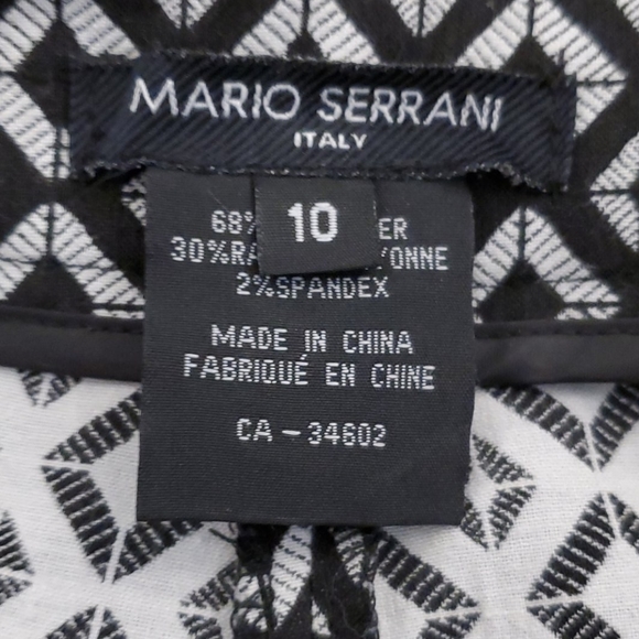 Black patterned pants - Picture 6 of 7